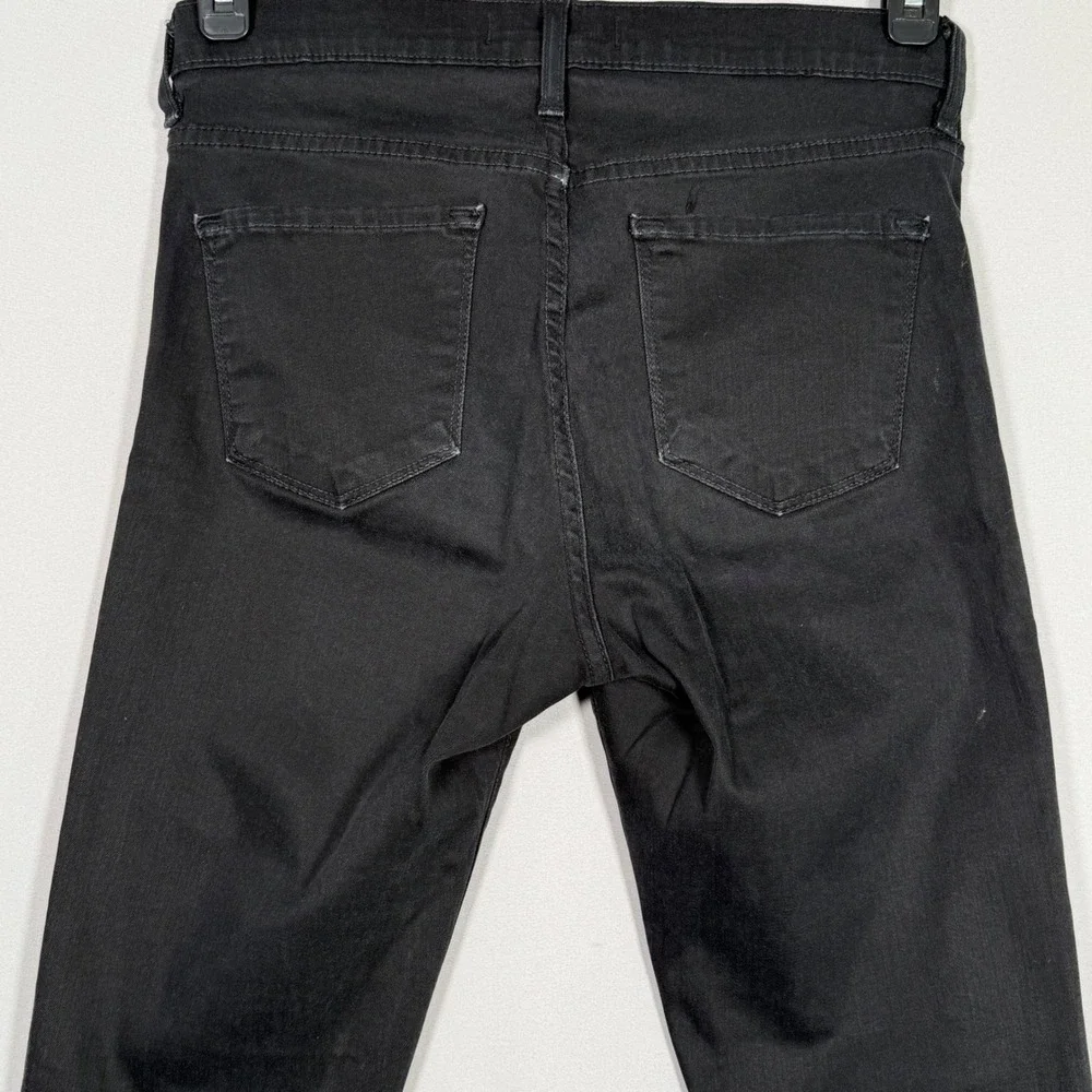 Flying Monkey High Rise Ankle Skinny Jeans‎ Size 27 Black Denim Pants - Picture 11 of 13